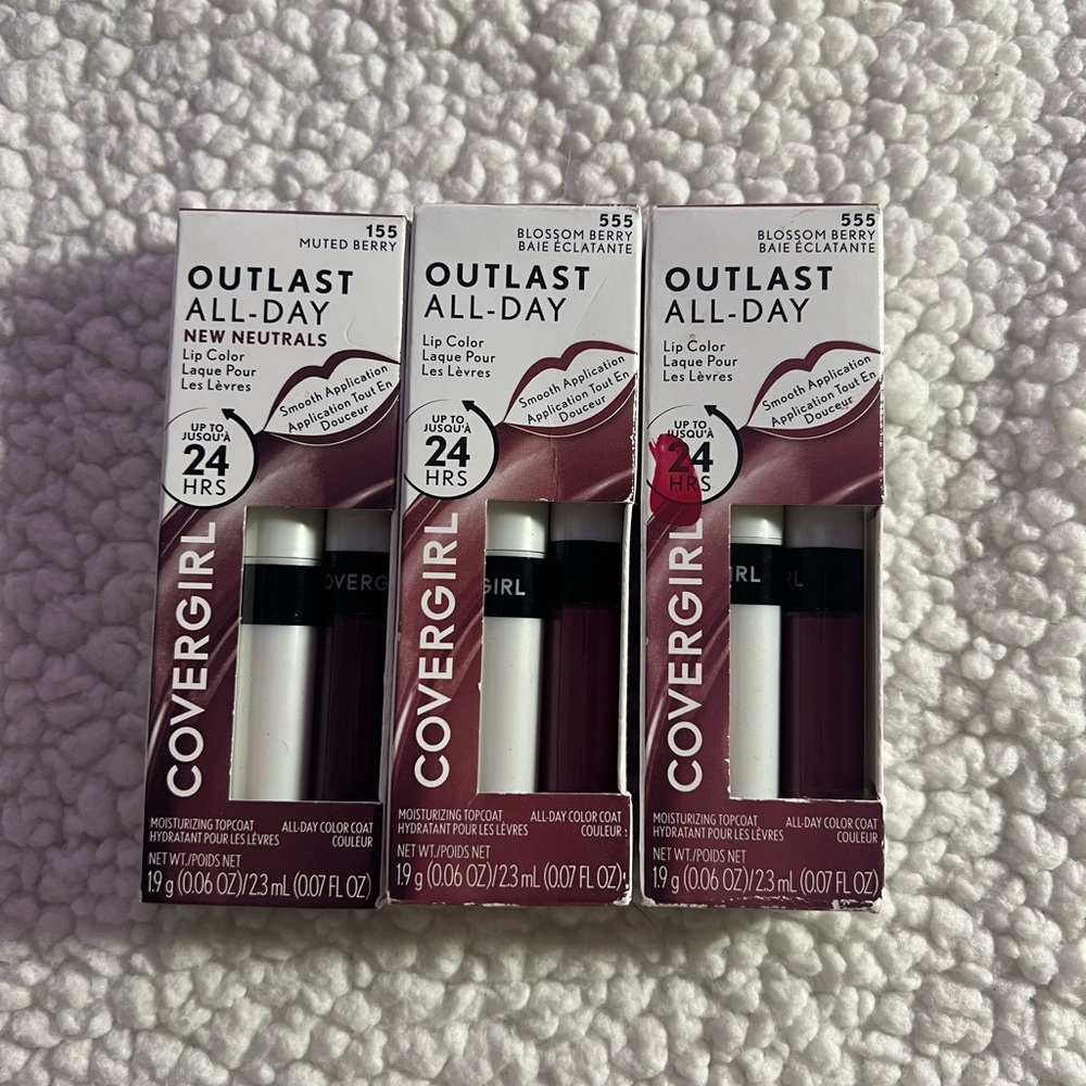Covergirl outlast all-day lip color